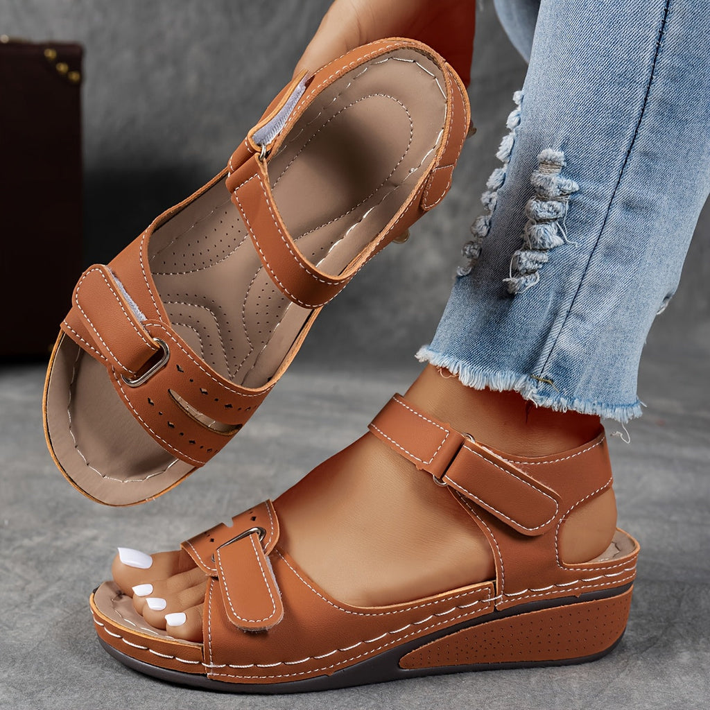 Women's Orthopedic Comfort Sandals with Adjustable Straps – Casual, Everyday Wear