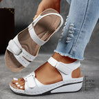 Women's Orthopedic Comfort Sandals with Adjustable Straps – Casual, Everyday Wear