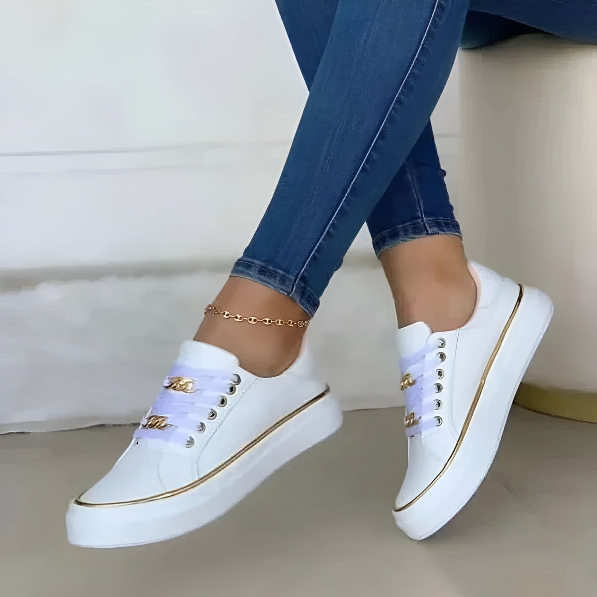 Orthopedic Women's Sneakers | Stylish Comfort Footwear for Everyday Use