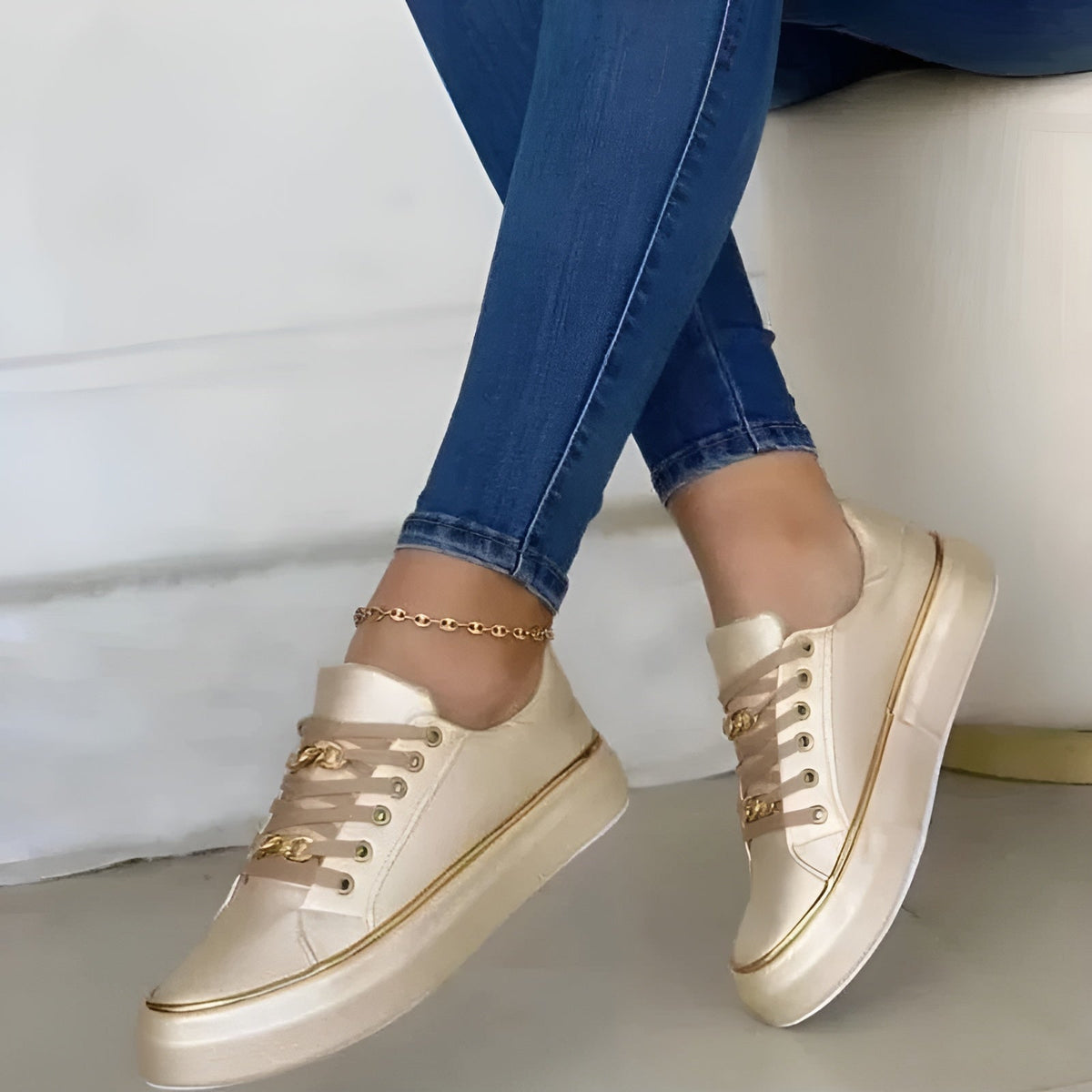 Orthopedic Women's Sneakers | Stylish Comfort Footwear for Everyday Use