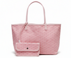 Women's Tote Bag with Matching Clutch – Casual, Everyday Use
