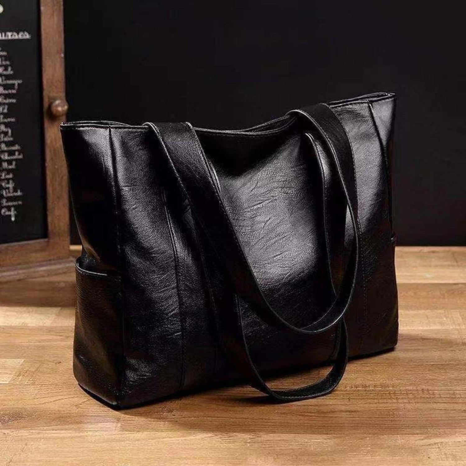 Women's Tote Bag with Spacious Side Pockets – Everyday Use, Travel
