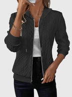 Women's Zipper Hoodie – Casual, Everyday Wear
