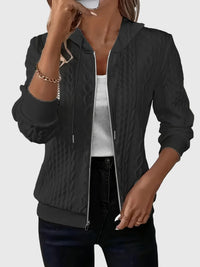 Women's Zipper Hoodie – Casual, Everyday Wear