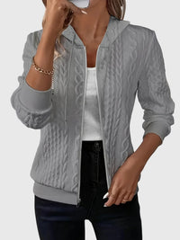 Women's Zipper Hoodie – Casual, Everyday Wear
