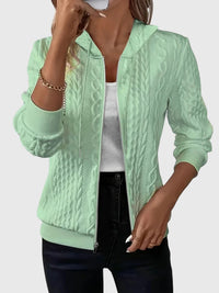 Women's Zipper Hoodie – Casual, Everyday Wear
