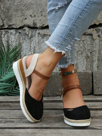 Woven Orthopedic Cushioned Sandals for Women UK – Smart Casual Holiday Wear Evening Footwear