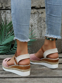 Woven Orthopedic Cushioned Sandals for Women UK – Smart Casual Holiday Wear Evening Footwear