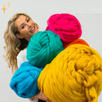 XXL Chunky Yarn 1000 Grams – Knitting, Crocheting