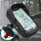 Waterproof Phone Holder for Bicycle and Motorcycle – Handlebar Bag with 360° Rotation
