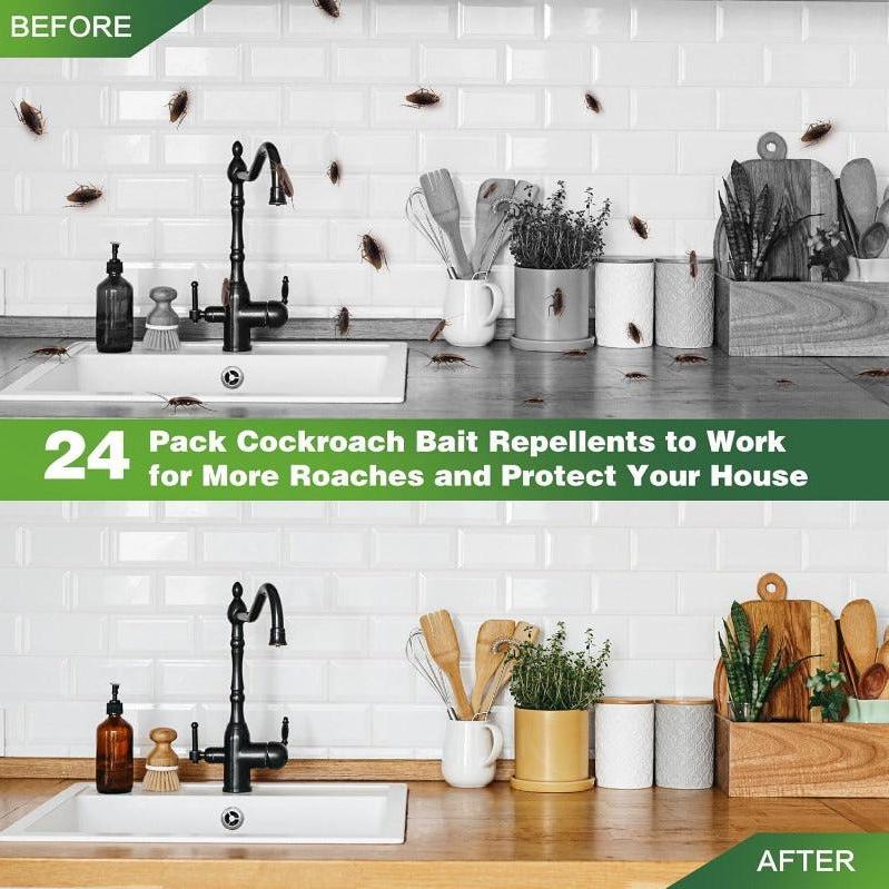 Roach Bait Discs | Child & Pet-Safe – Pest Control, Home Protection
