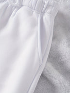 Gray Drawstring Joggers Women's Relaxed Fit Sweatpants with Pockets – Casual, Loungewear