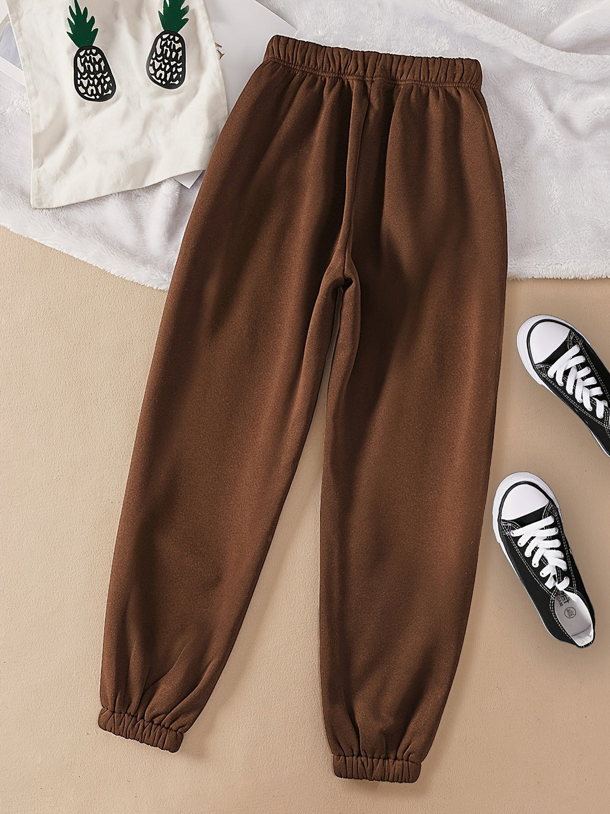 Gray Drawstring Joggers Women's Relaxed Fit Sweatpants with Pockets – Casual, Loungewear
