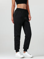 Fleece Joggers Women's Drawstring Sweatpants Elastic Waist – Casual, Home Loungewear