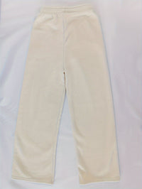 Fleece-Lined Wide-Leg Lounge Pants Women's Corduroy – Casual Winter Home Wear, Thermal Comfort