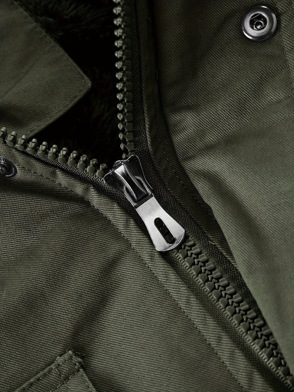 Men's Hooded Fleece-Lined Jacket Multi-Pocket – Casual, Winter Outdoor