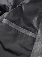 Men's Insulated Puffer Vest Gray – Casual Winter Layering, Outdoor Activities