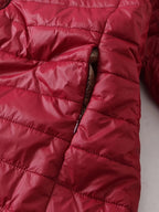 Quilted Longline Puffer Coat Women's Black Fleece-Lined – Winter, Casual