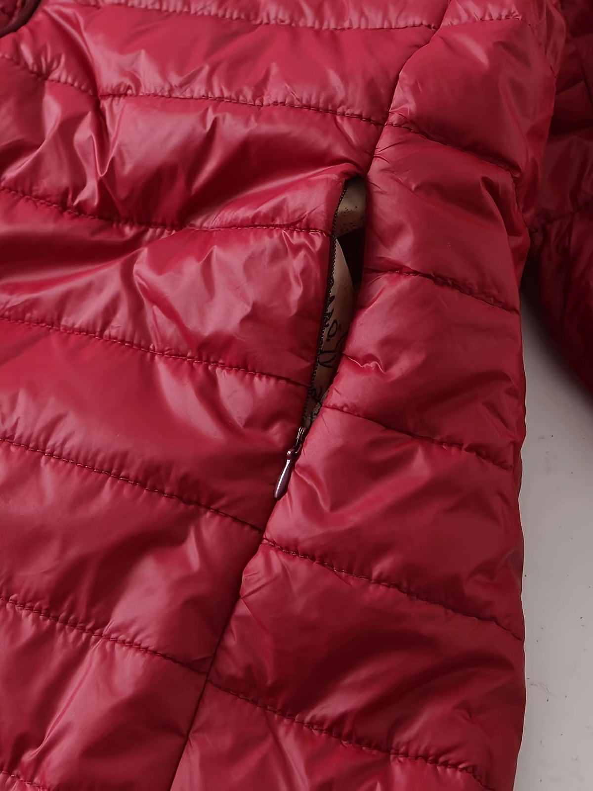 Quilted Longline Puffer Coat Women's Black Fleece-Lined – Winter, Casual