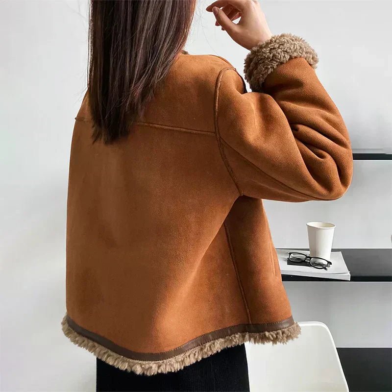 Women's Cropped Jacket | Button Front – Casual Wear, Stylish Layering