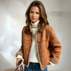 Women's Cropped Jacket | Button Front – Casual Wear, Stylish Layering