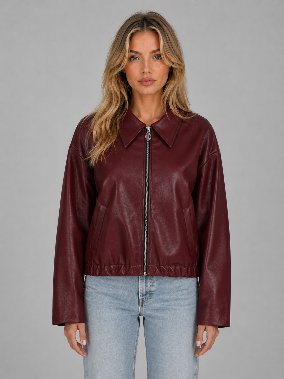 Women's Full-Zip Jacket | Collared Neck – Casual, Outdoor