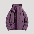 Women's Hooded Windbreaker Jacket | Zip Front – Casual, Outdoor
