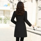 Women's Trench Coat | Single-Breasted, Notch Lapel – Casual, Office