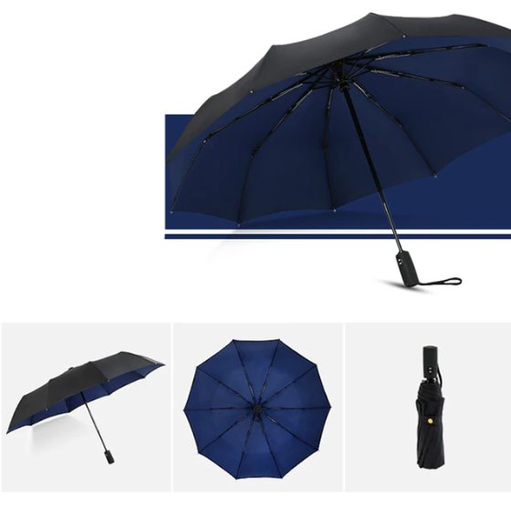 Folding Umbrella – Stormproof, Ideal for Travel, Outdoor