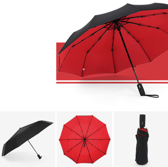 Folding Umbrella – Stormproof, Ideal for Travel, Outdoor