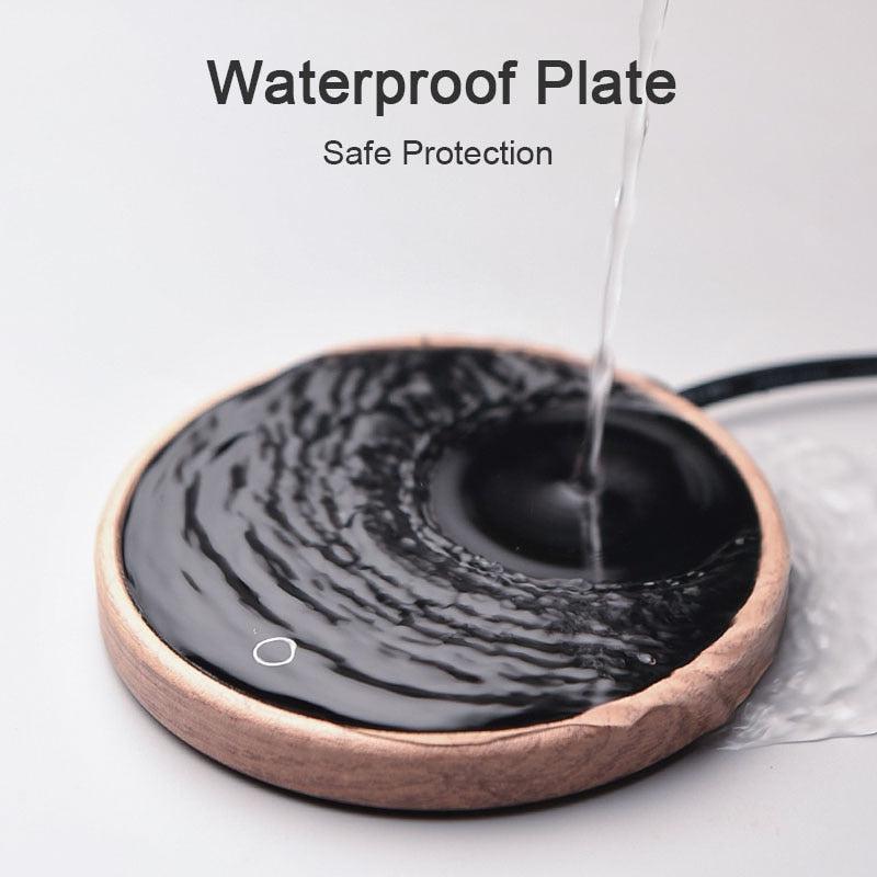 Ceramic Mug Warmer Coaster | Smart Elegant Design – Home Office, Gift