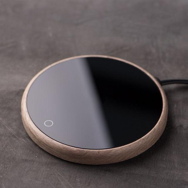 Ceramic Mug Warmer Coaster | Smart Elegant Design – Home Office, Gift