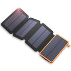Solar Power Bank 4 Panels 3 USB Outputs – Camping, Travel